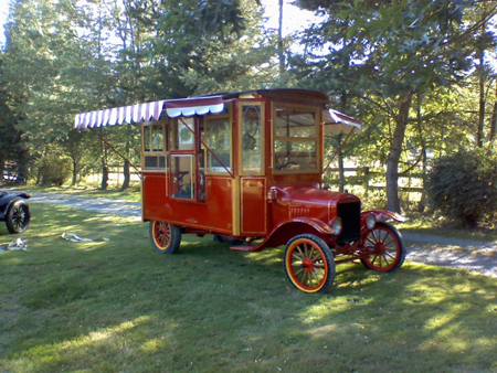1918 Ford Model TT fitted with Creator Popcorn Popper